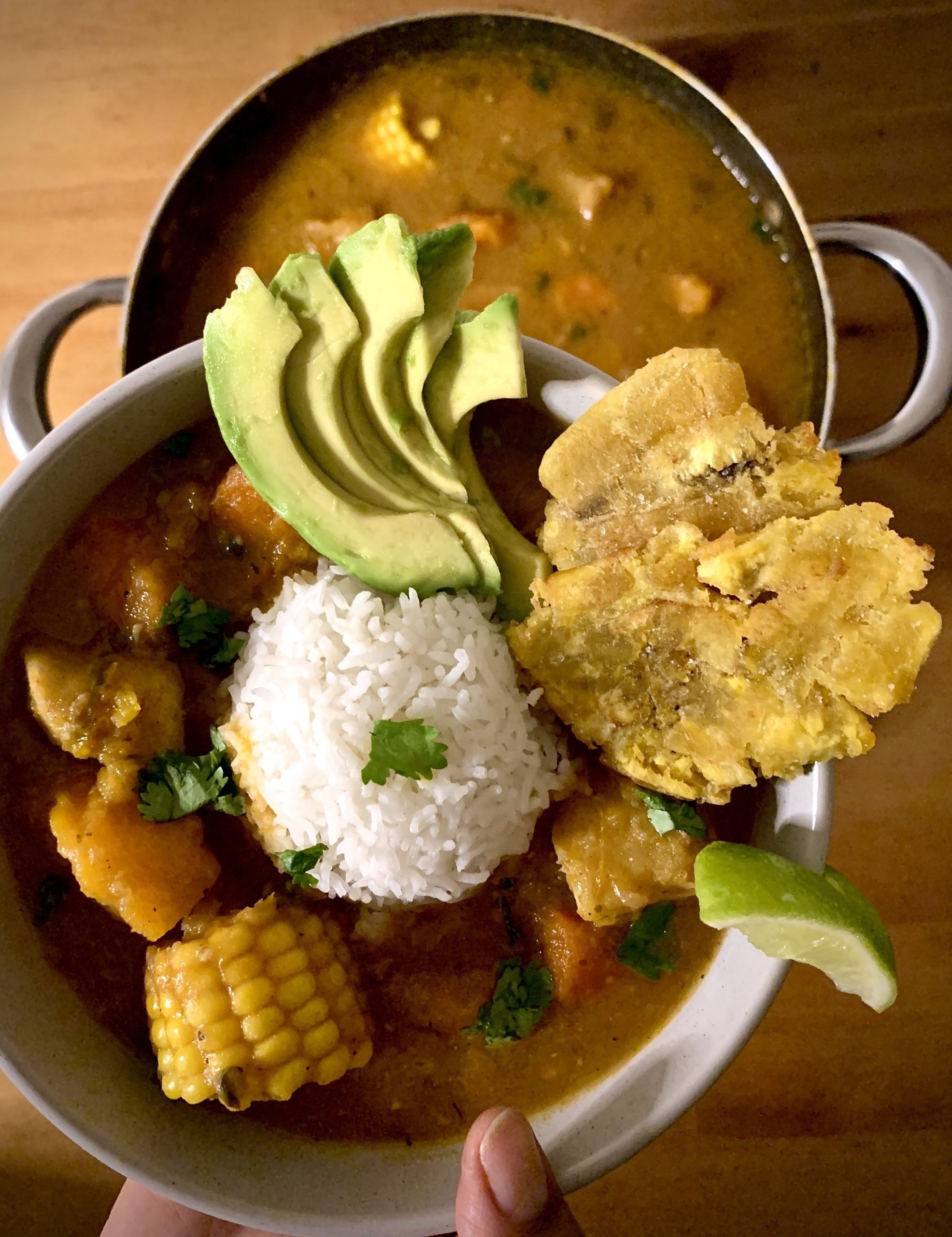 Vegan sancocho- Traditional hearty Dominican stew